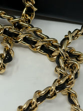 Load image into Gallery viewer, Moschino Black Leather Mini Bag Necklace