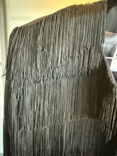 Load image into Gallery viewer, Moschino Couture Black Fringe Jacket