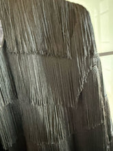 Load image into Gallery viewer, Moschino Couture Black Fringe Jacket