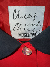 Load image into Gallery viewer, Moschino Red & Black Polka Dot Jacket The Nanny