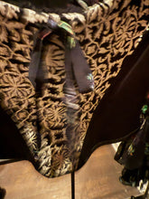 Load image into Gallery viewer, Moschino Couture Black Floral Corset With Floral Sleeves