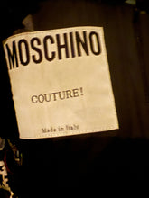 Load image into Gallery viewer, Moschino Couture Black Floral Corset With Floral Sleeves