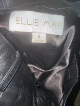 Load image into Gallery viewer, Ellie Mae Black Leather High Waisted Shorts