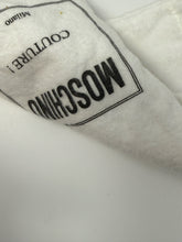 Load image into Gallery viewer, Moschino Leather Black Red SHOP Crossbody Bag Purse