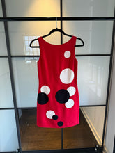 Load image into Gallery viewer, Moschino Cheap & Chic Red & Black Polka Dot Sheath Dress