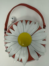 Load image into Gallery viewer, Moschino Peach and White Daisy Circle Bag