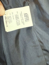 Load image into Gallery viewer, Moschino Navy & White Houndstooth Silver Chain Link Jacket