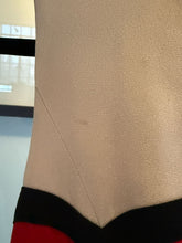 Load image into Gallery viewer, Moschino Cheap & Chic Blue & Ivory Art Is Love Sheath Dress