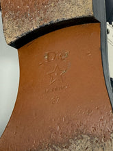 Load image into Gallery viewer, Christian Dior Black & White Leather Wing Tip Spectator Loafers