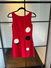 Load image into Gallery viewer, Moschino Cheap & Chic Red & Black Polka Dot Sheath Dress