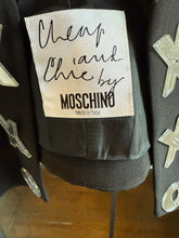 Load image into Gallery viewer, Moschino Cheap & Chic Black Cut Out Heart X O Vest