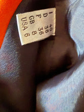 Load image into Gallery viewer, Moschino Cheap & Chic Navy & Orange Polka Dot Jacket The Nanny