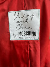Load image into Gallery viewer, Moschino Cheap & Chic Green & Red Wool House Curtains Skirt Suit