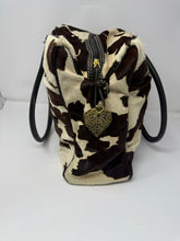 Load image into Gallery viewer, Moschino Cow Print Calf Hair Shoulder Bag Purse