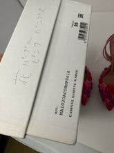 Load image into Gallery viewer, Moschino 35 Pink Sugar Flower Heels Sandals NEW