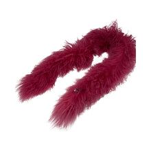 Load image into Gallery viewer, Moschino Fuschia Mongolian Lam Fur Wrap