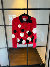 Load image into Gallery viewer, Moschino Red & Black Polka Dot Jacket The Nanny