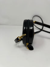 Load image into Gallery viewer, Moschino Black & Red Heart Circle Crossbody Bag