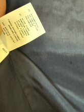 Load image into Gallery viewer, Moschino Navy & White Houndstooth Silver Chain Link Jacket