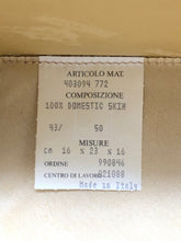 Load image into Gallery viewer, Moschino Brown Gold Leather Gift Box Bag Purse