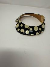 Load image into Gallery viewer, Louis Vuitton x Yayoi Kusama Black &amp; White Polka Dot Peter Pan Collar Choker
