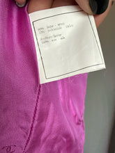 Load image into Gallery viewer, Chanel Size S/M Pink Wool 2 Piece Coat Dress
