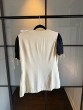 Load image into Gallery viewer, Moschino Cheap &amp; Chic Ivory &amp; Black Butterfly Jacket
