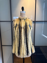 Load image into Gallery viewer, Bob Greene for Irene of New York Leather &amp; Fur Vest
