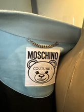Load image into Gallery viewer, Moschino Playboy Baby Blue Bear Rabbit Bomber Jacket
