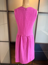 Load image into Gallery viewer, Chanel Size S/M Pink Wool 2 Piece Coat Dress
