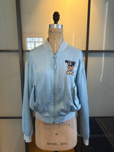 Load image into Gallery viewer, Moschino Playboy Baby Blue Bear Rabbit Bomber Jacket
