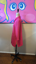 Load image into Gallery viewer, St. John Size 8 Pink Knit Boucle Coat
