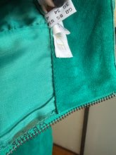 Load image into Gallery viewer, Complice Size 4 Teal Green Suede Pencil Skirt
