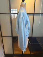Load image into Gallery viewer, Moschino Playboy Baby Blue Bear Rabbit Bomber Jacket
