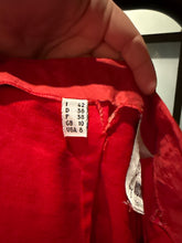 Load image into Gallery viewer, Moschino Cheap &amp; Chic Red Wool High Waist Shorts Vintage
