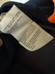 Moschino Cheap & Chic Navy & Orange Polka Dot Jacket The Nanny