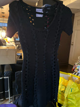 Load image into Gallery viewer, Herve Leger Size XS Black Bandage Dress
