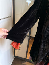 Load image into Gallery viewer, Bakesha Black Crushed Velvet Jacket
