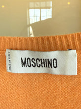 Load image into Gallery viewer, Moschino Peach Cashmere Knit Knitting Sweater
