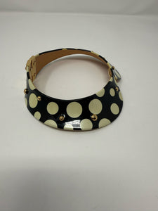 Louis Vuitton x Yayoi Kusama Black & White Polka Dot Peter Pan Collar Choker