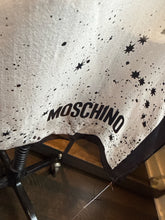 Load image into Gallery viewer, Moschino Black White Silk Dress Scarf

