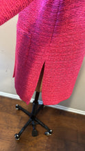 Load image into Gallery viewer, St. John Size 8 Pink Knit Boucle Coat
