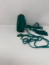 Load image into Gallery viewer, Yves Saint Laurent Green Suede Bucket Evening Bag 1980s
