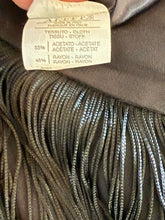 Load image into Gallery viewer, Moschino Couture Black Fringe Pencil Skirt
