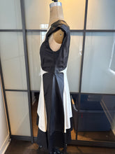 Load image into Gallery viewer, Ohne Title Size 2 Black &amp; White Leather Dress

