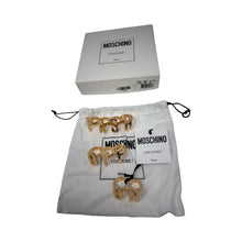 Load image into Gallery viewer, Moschino Gold Fashion Fash On Fash Off  Kunckle Rings Set of 3
