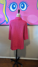 Load image into Gallery viewer, St. John Size 8 Pink Knit Boucle Coat
