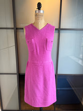 Load image into Gallery viewer, Chanel Size S/M Pink Wool 2 Piece Coat Dress
