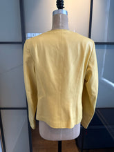 Load image into Gallery viewer, Solsona Leather Zip Front Jacket Vintage
