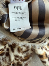 Load image into Gallery viewer, Moschino Cheap &amp; Chic Tan Goat Fur Cropped Short Sleeve Jacket
